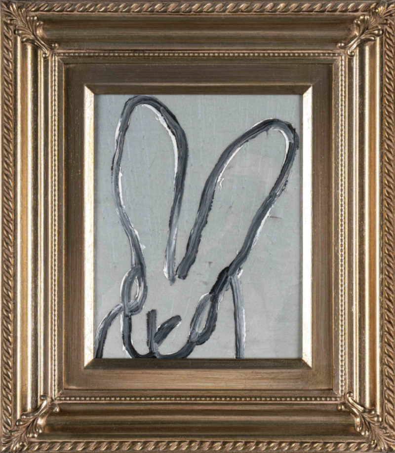 Hunt Slonem Mellow Gray