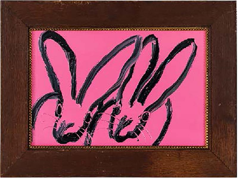 Hunt Slonem Pink Couple