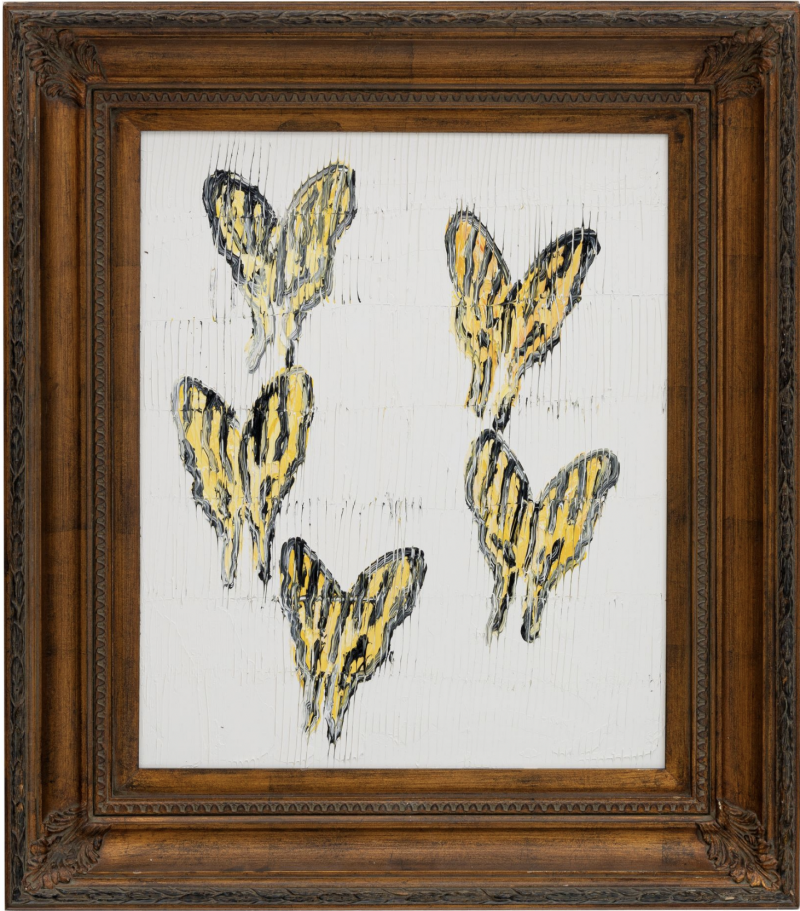 Hunt Slonem Tiger swallow tails