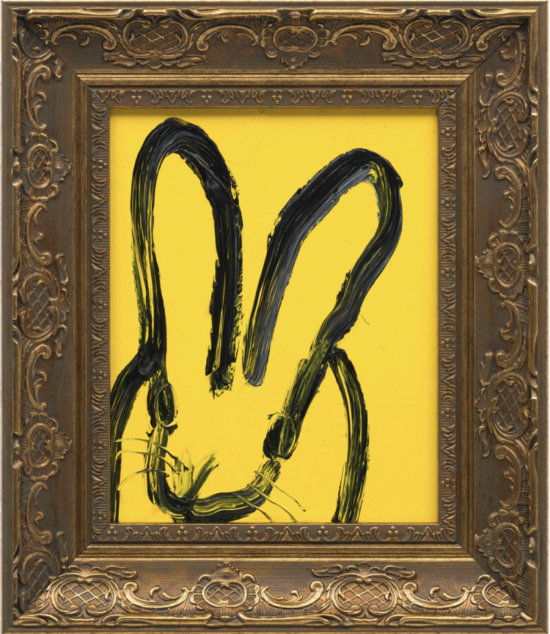 Hunt Slonem Yellow Mark