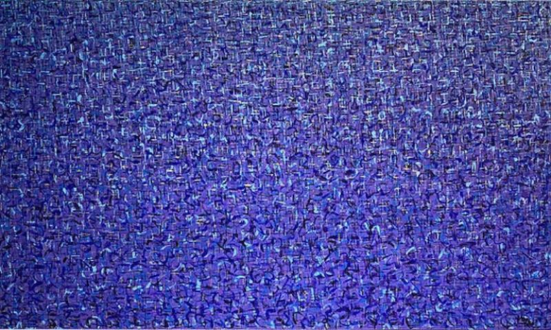 Hyunae Kang Hyun Ae Kang American Modern Abstract Mixed Media on Canvas Pray 3 2 Hyunae Kang