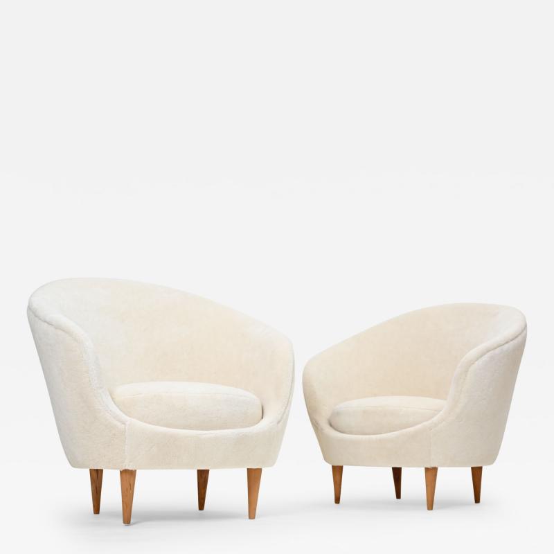 ITALIAN 1950S ARMCHAIRS RE UPHOLSTERED