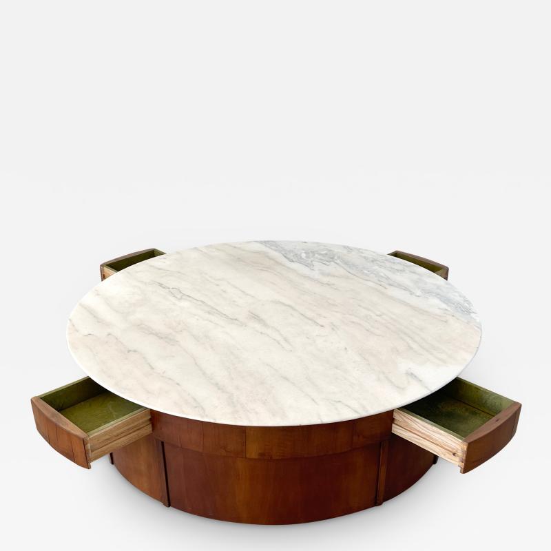 ITALIAN MARBLE COFFEE TABLE