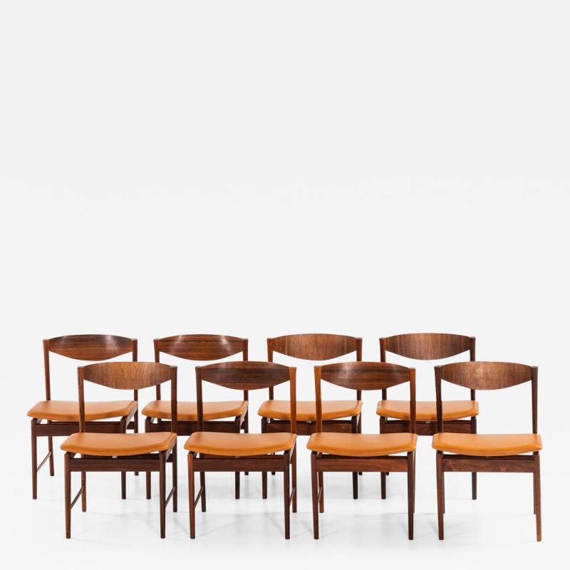 Ib Kofod Larsen Dining Chairs Produced by Seffle M belfabrik