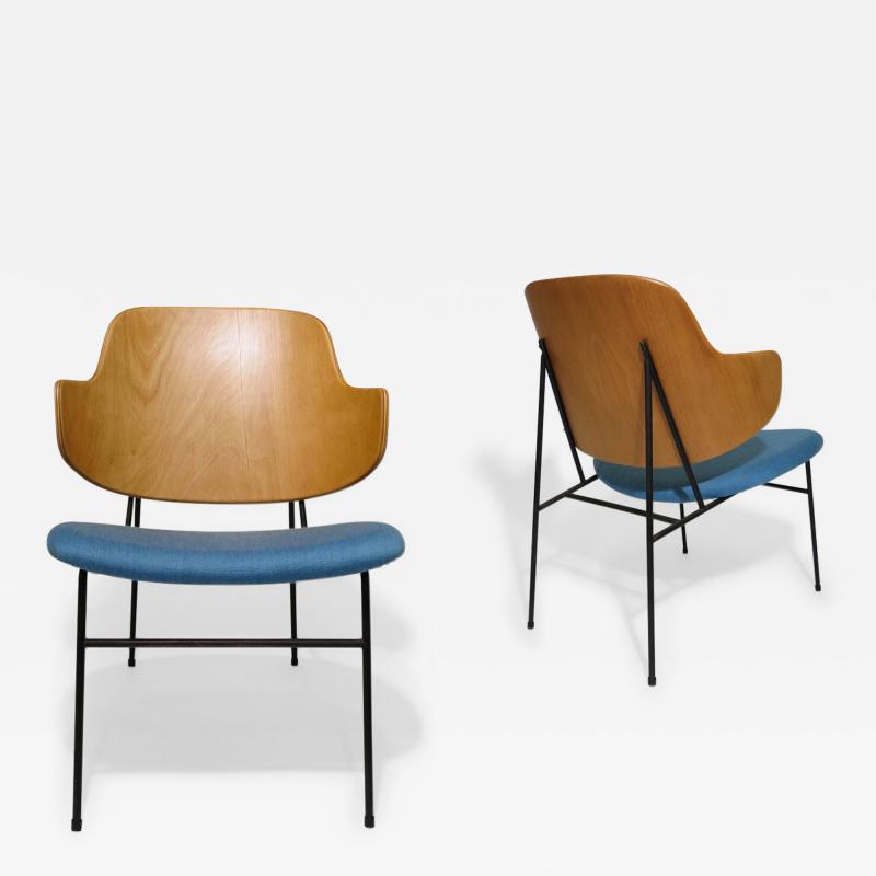 Ib Kofod Larsen Ib Kofod Larsen Penguin Chairs a Pair