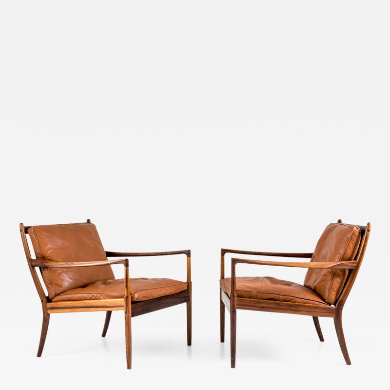 Ib Kofod Larsen Midcentury Lounge Chairs Sams by Ib Kofod Larsen