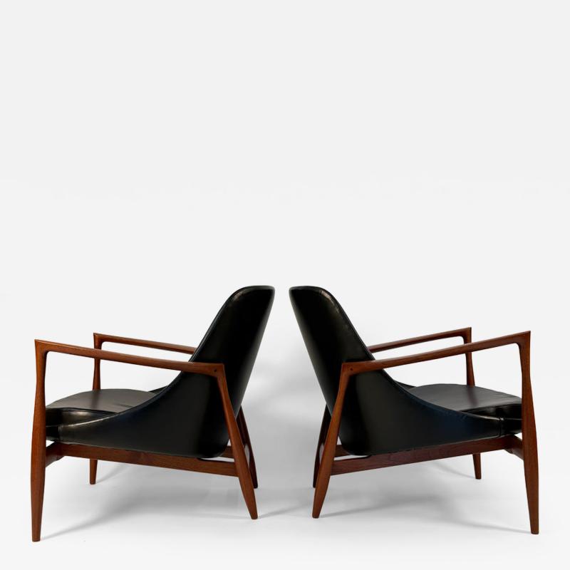 Ib Kofod Larsen Pair of Elizabeth Lounge Chairs by Ib Kofod Larsen