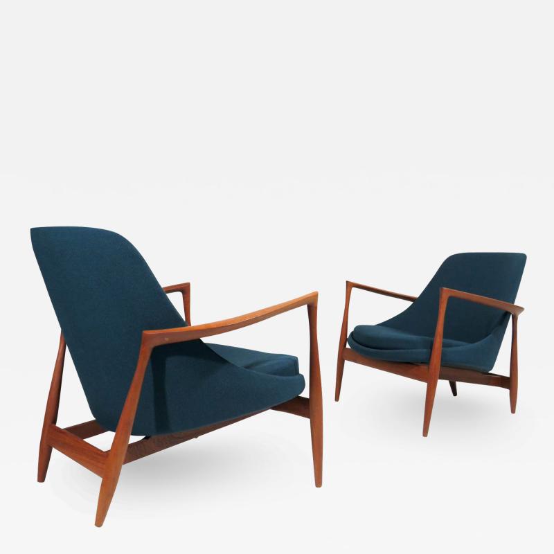 Ib Kofod Larsen Queen Elizabeth Lounge Chairs by IB Kofod Larsen U56