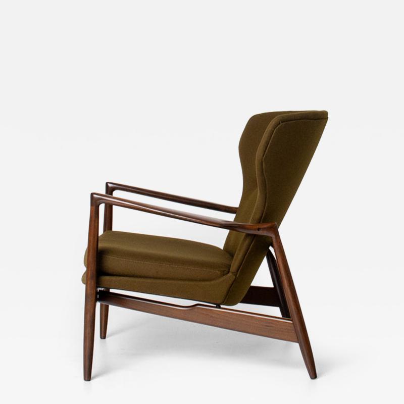 Ib Kofod Larsen Rare Ib Kofod Larsen Wingback Lounge for Selig
