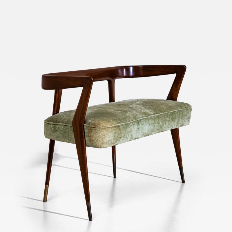 Ico Parisi Bench in the Style of Ico Parisi Italy 1950s