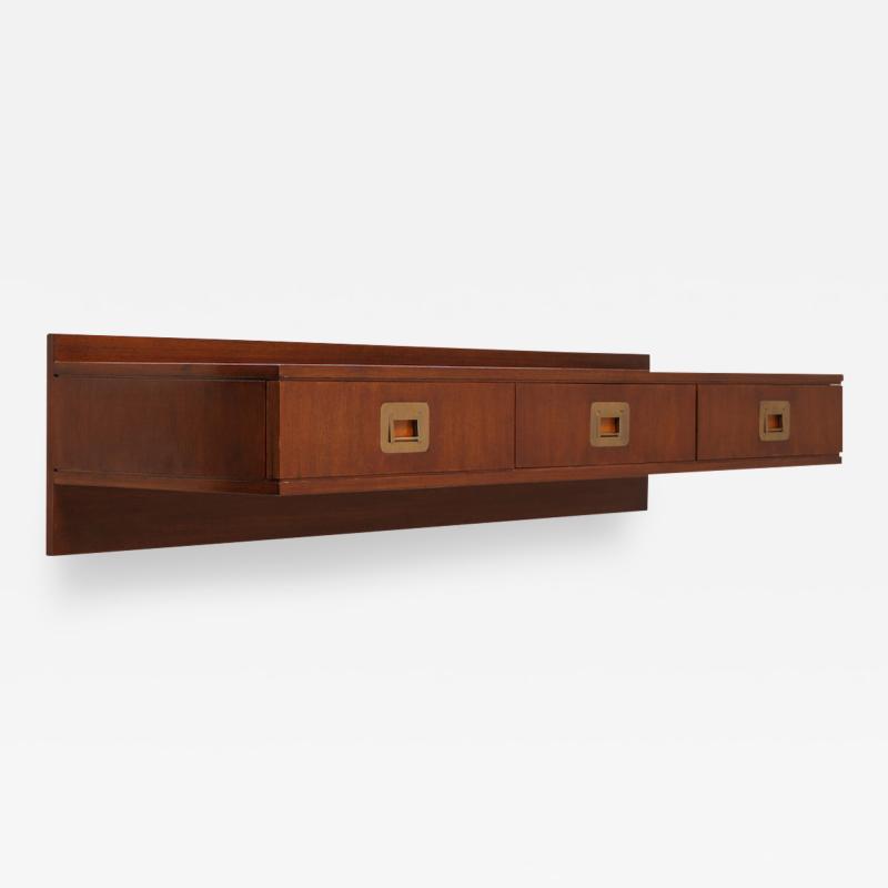 Ico Parisi Custom Wall Mounted Console by Ico Parisi