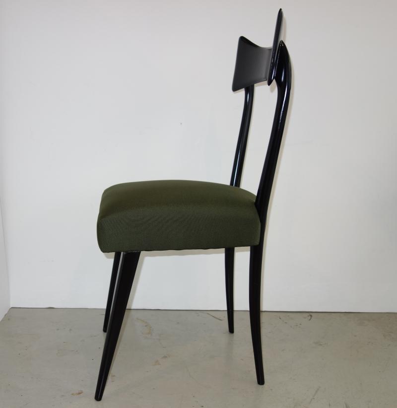 Ico Parisi Style Dining ChairsSet of Four