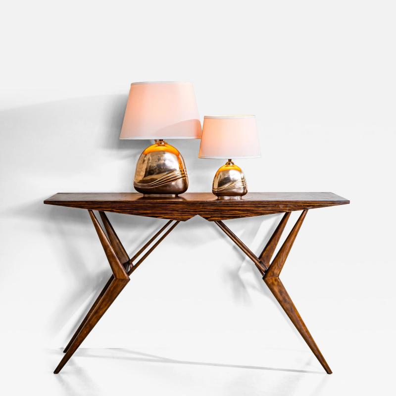 Ico Parisi Library Table in the Style of Ico Parisis Model AI 1009 Italy 1950s