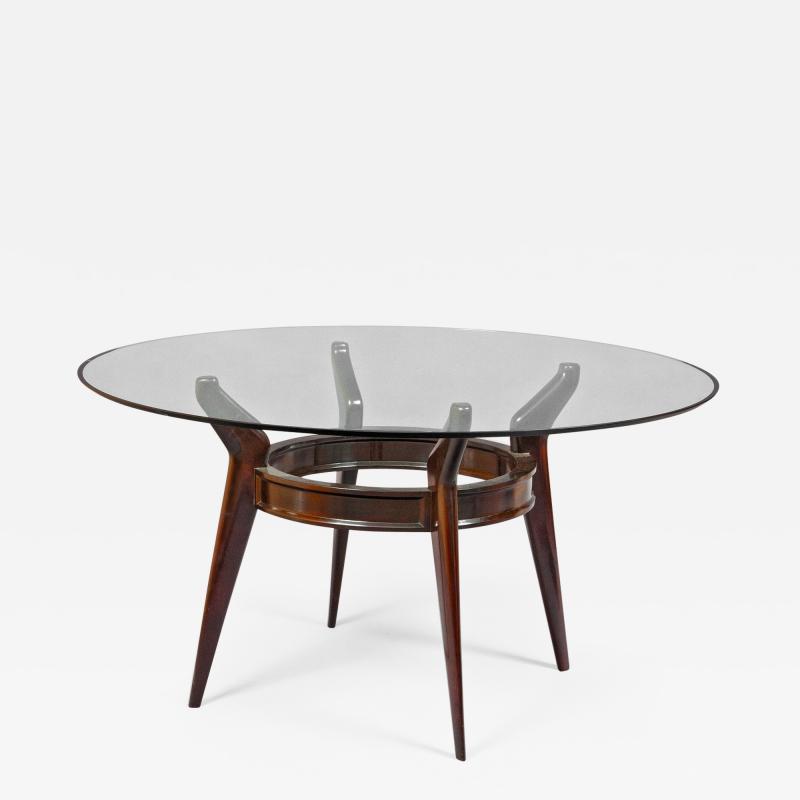 Ico Parisi Round Dining Table In The Style Of Ico Parisi Italy1950s