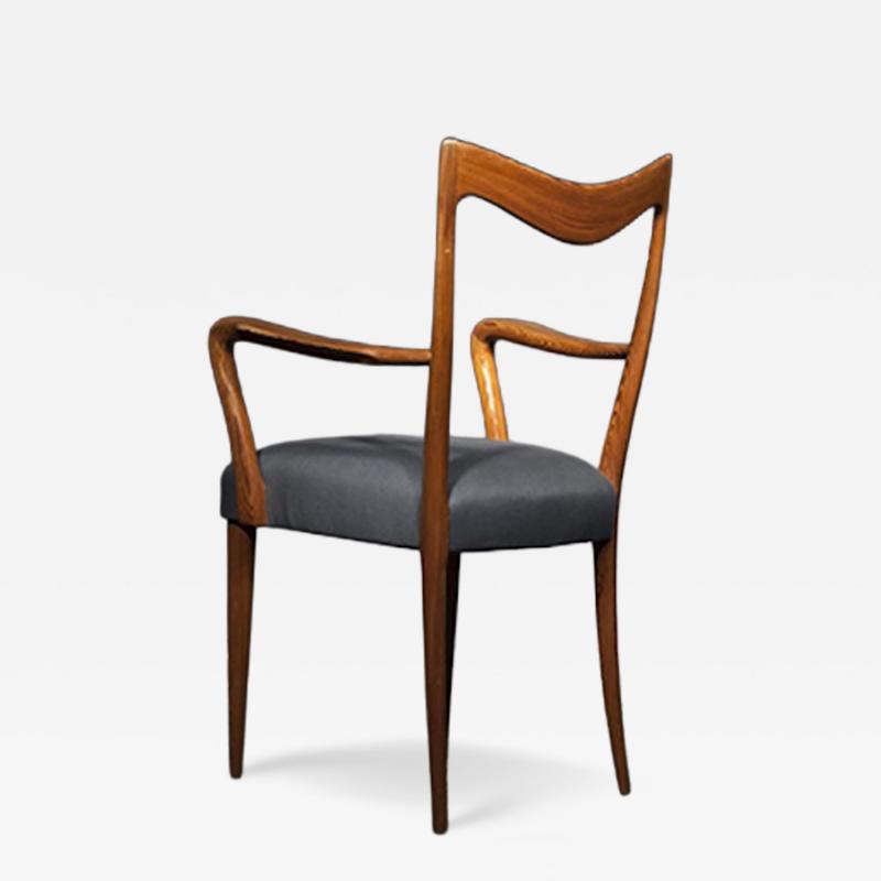 Ico Parisi Unique Desk Chair in Douglas Fir by Ico Parisi