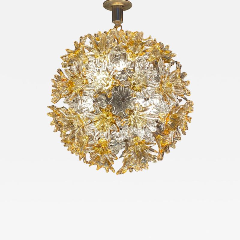 Iconic Venini Esprit Chandelier 1970