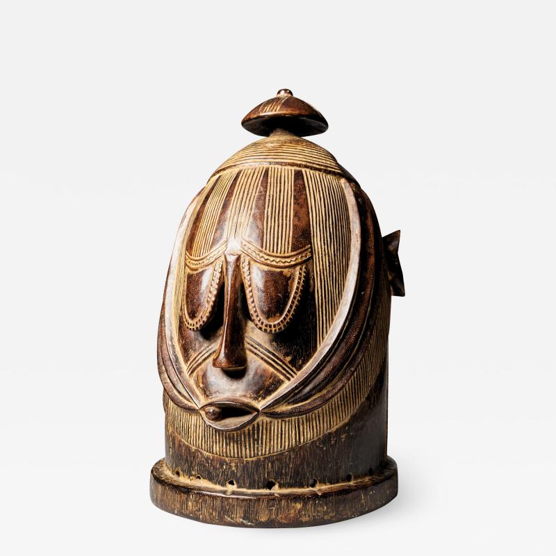 Igala People Nigeria Ojegu Helmet Mask 