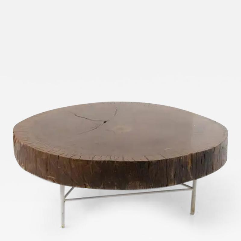 Ignazio Gardella Tronco coffee table by Ignazio gardella