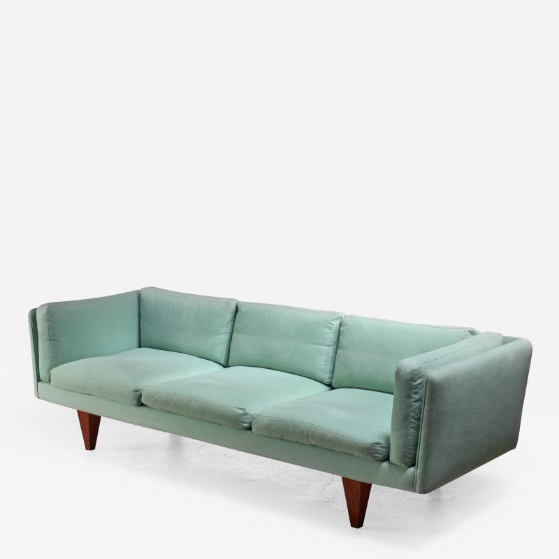 Illum Wikkels Illum Wikkelso three seater sofa Denmark 1960s