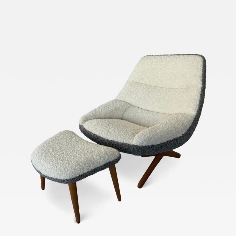 Illum Wikkelso ML 91 Lounge Chair and Footstool 