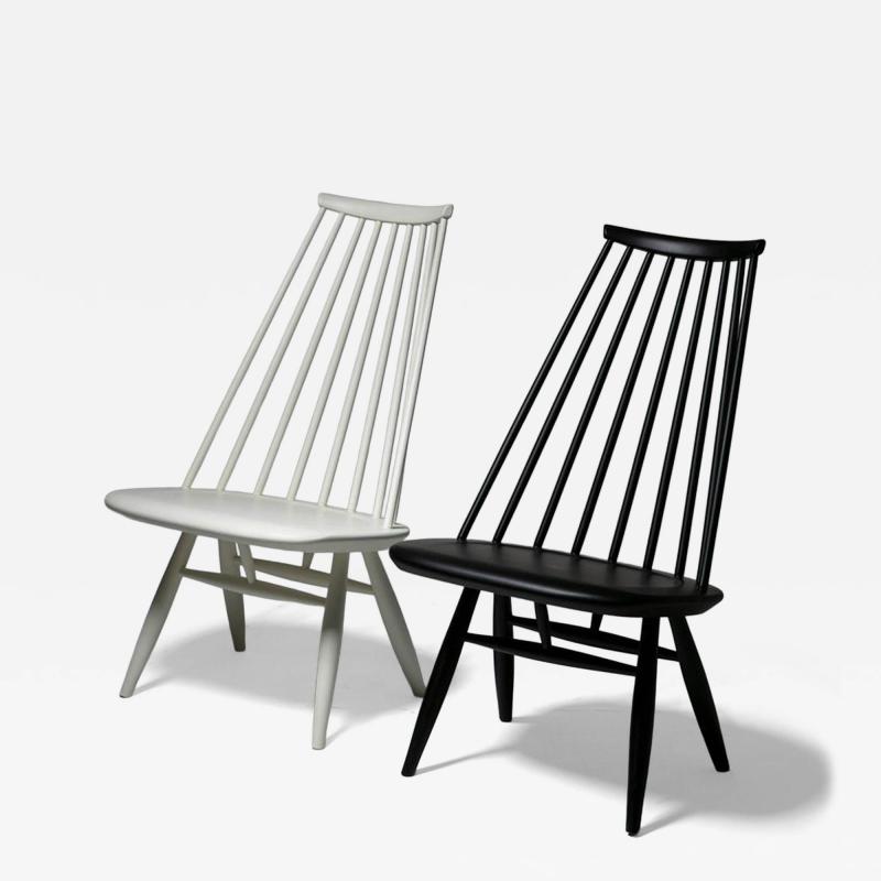 Ilmari Tapiovaara Pair of Mademoiselle High Back Chairs by Tapiovaara for Asko