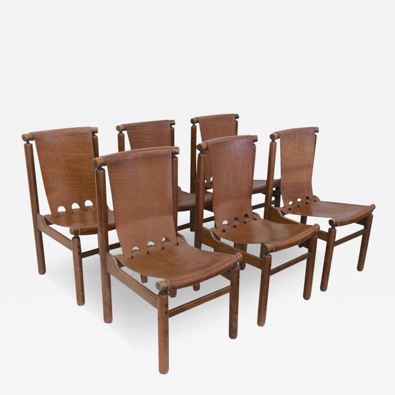 Ilmari Tapiovaara Set of 6 Ilmari Tapiovaara Dining Chairs Finland the 1960