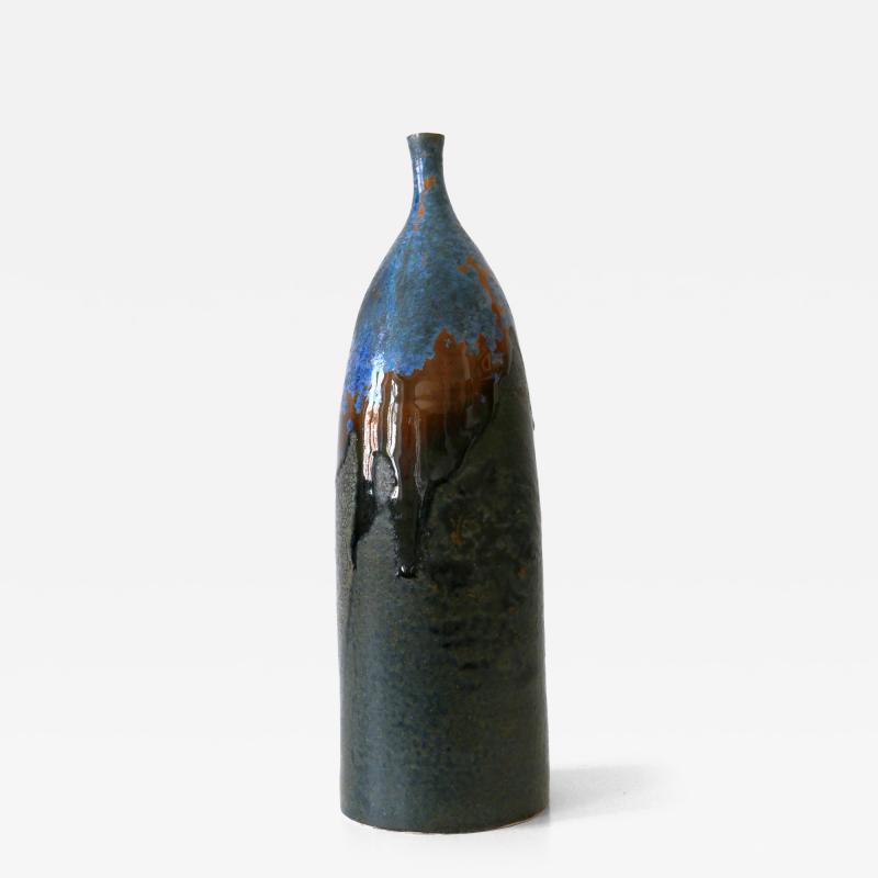 Ilse Ludwig Korbel Vintage Studio Pottery Ceramic Vase No 03 by Ilse Ludwig Korbel Germany 1976