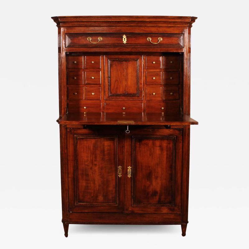 Important Louis XVI Cherrywood Secretary 18th Century