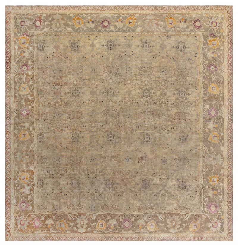 Indian Agra Rug Size Adjusted 