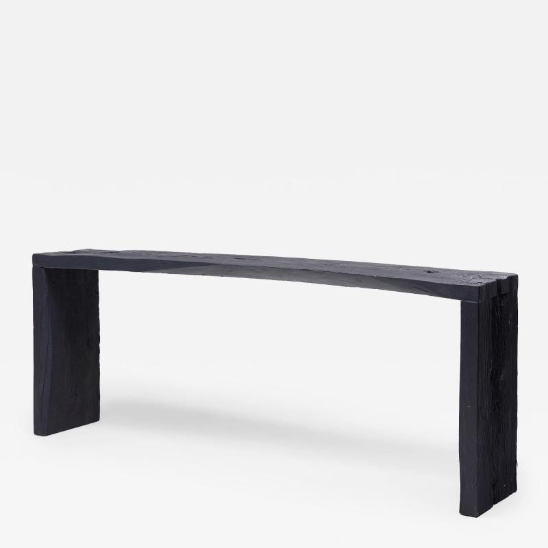 Indigo Reclaimed Elm Waterfall Table