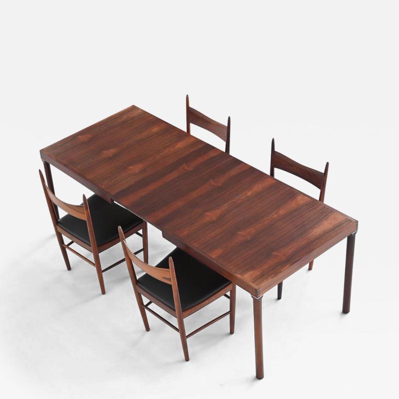 Inger Klingenberg Inger Klingenberg dining table rosewood Fristho The Netherlands 1960