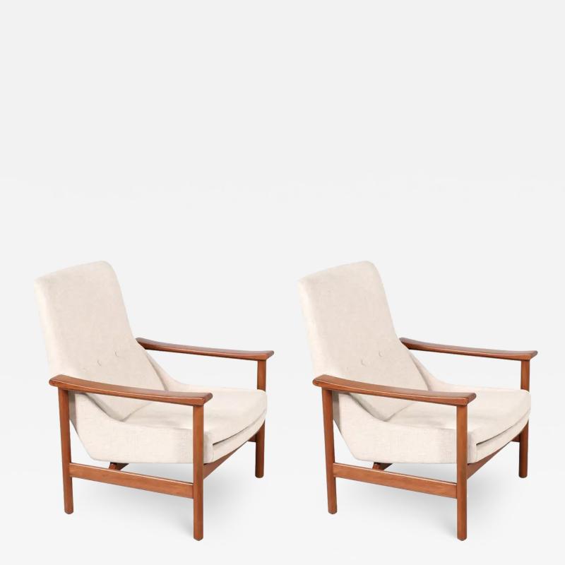 Ingmar Relling Ingmar Relling Model 251 Teak Lounge Chairs for Vestlandske M belfabrikk