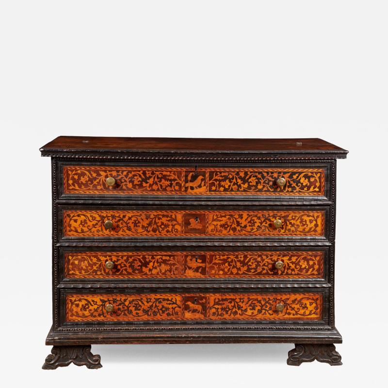 Inlaid Italian Chest