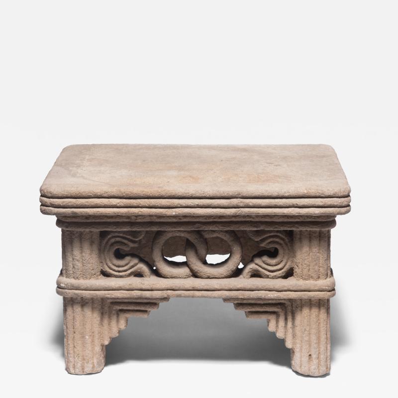 Interlocking Ring Ming Stone Table