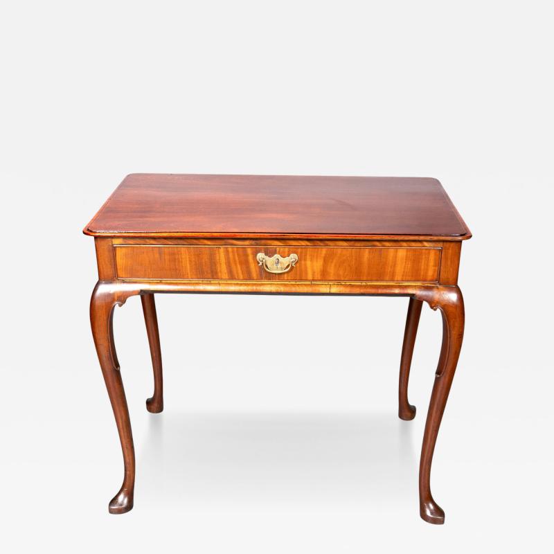Irish Georgian Mahogany Small Writing Table