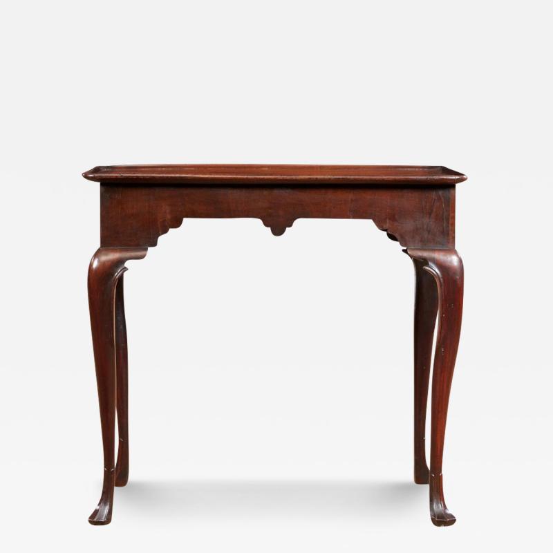 Irish Georgian Mahogany Tea Table