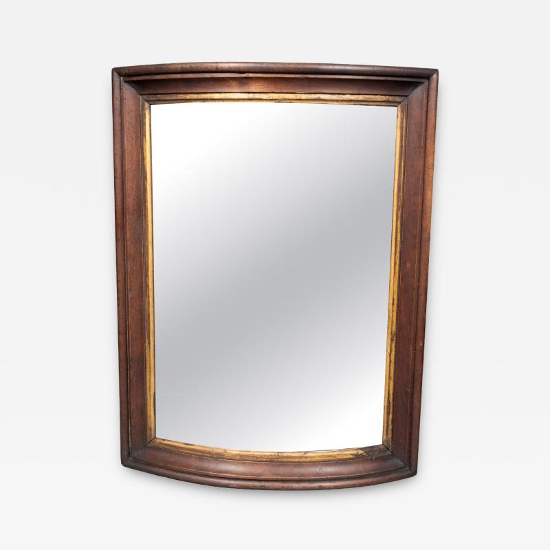 Irish Victorian Mahogany Butlers Mirror