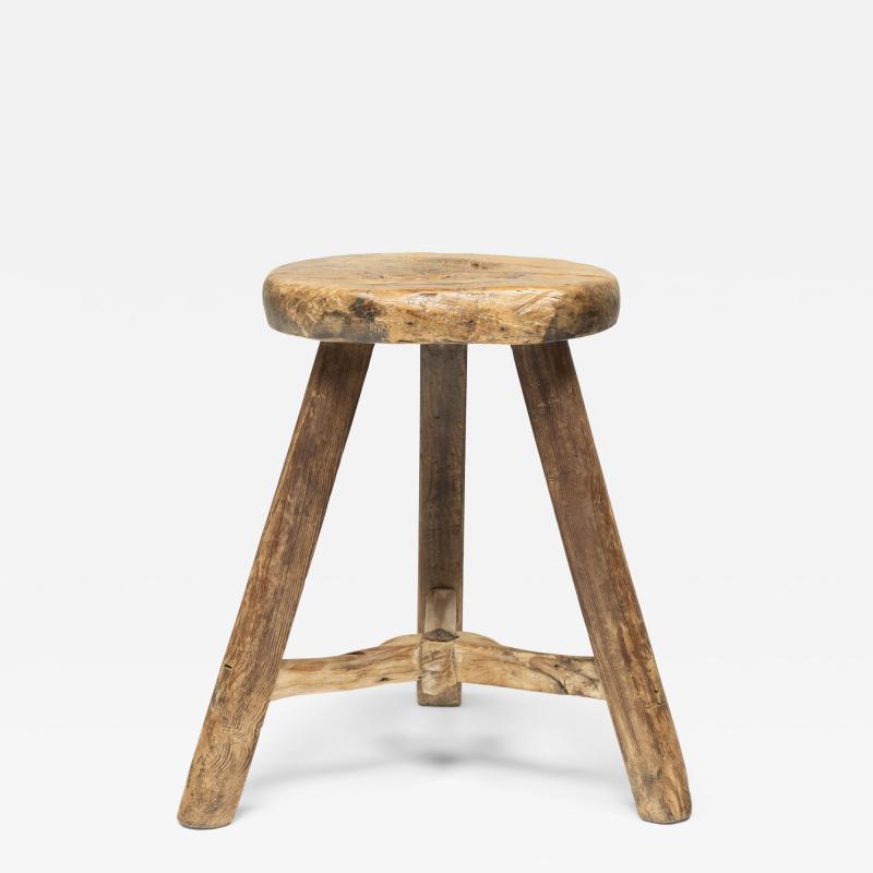 Iron Star Chopping Stool