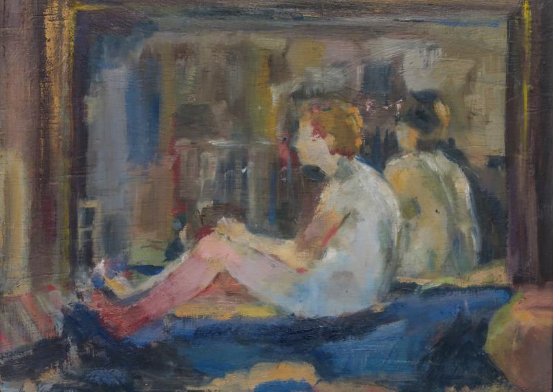 Isabel Burgess Nude No 16 Small o p Inscribed