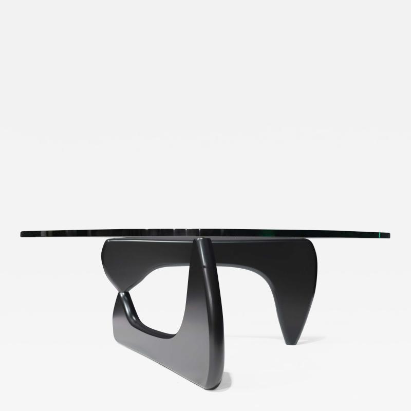Isamu Noguchi Noguchi for Herman Miller Signed Coffee Table with Black Base