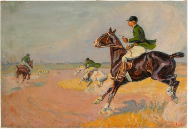 Istv n Csengery Istv n Csengery 1881 xx Horse Chase