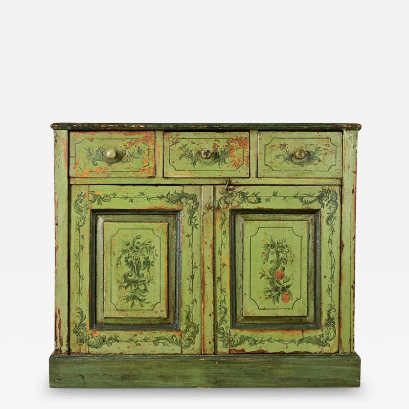 Italian 18th Century Painted Buffet