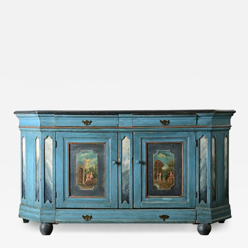 Italian 18th Century Painted Buffet