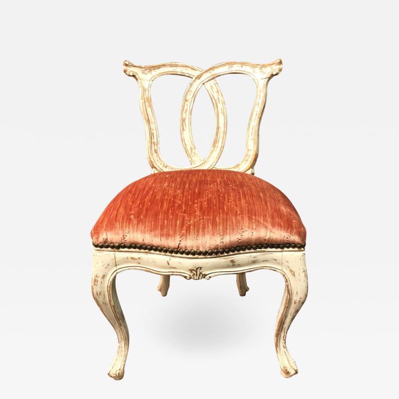 Italian 18th Century Slipper Chair