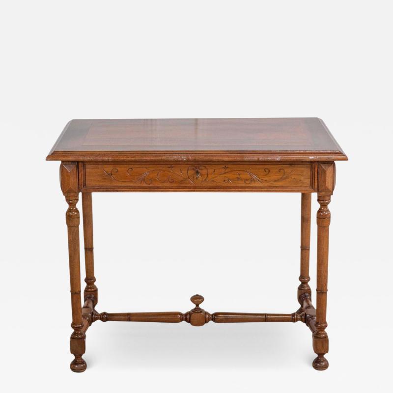 Italian 19th Century Walnut Writing Table