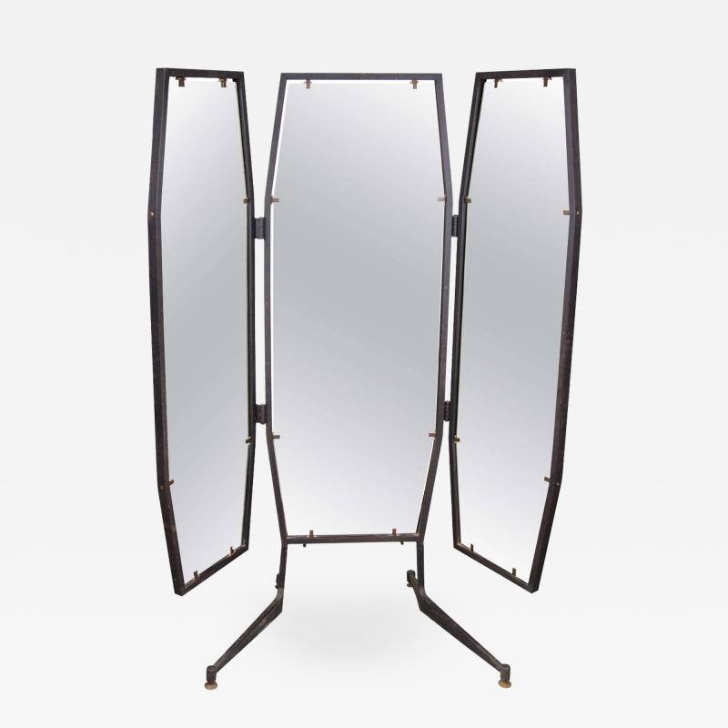 Italian Adjustable Three Way Mirror