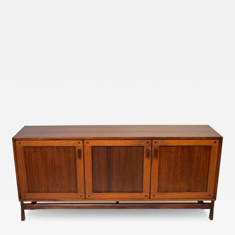 Italian Architect Design Rosewood Free standing Cabinet 1960s