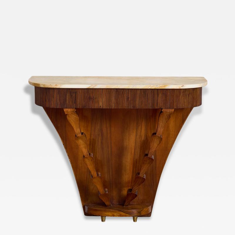 Italian Art Deco Console 1930s