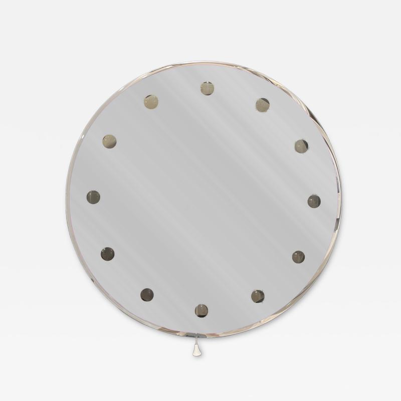 Italian Backlit Bathroom Circular Mirror