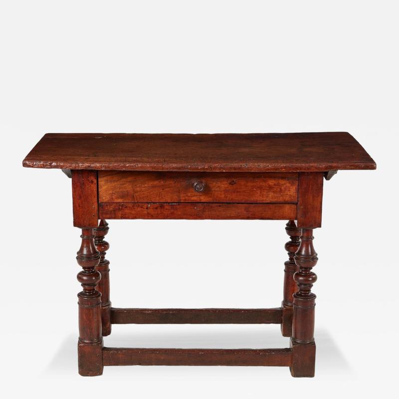 Italian Baroque Walnut Table